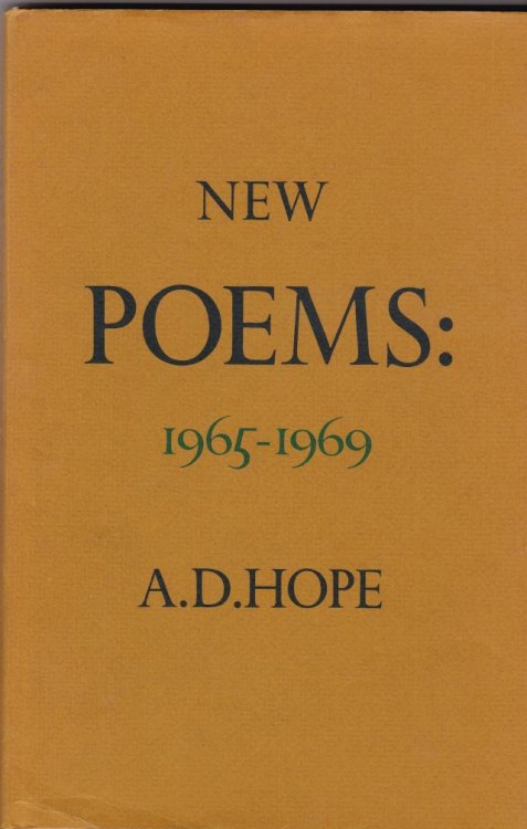 New Poems: 1965 - 1969